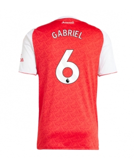 Billige Fotballdrakt Arsenal Gabriel Magalhaes #6 Replika Hjemmedrakt 2025-26 Kortermet Billige Fotballdrakt Arsenal Gabriel Magalhaes #6 Replika Hjemmedrakt 2025-26 Kortermet